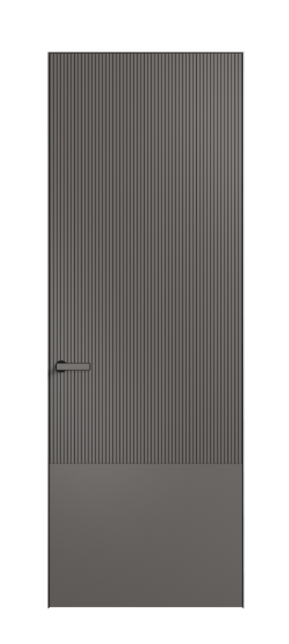 Межкомнатная дверь Velvet АКП 8203 Матовый классический серый. Цена 77520  | Volhovec