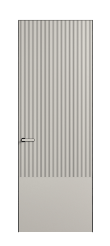 Межкомнатная дверь Вельвет 8203 Матовый облачно-серый. Цена 71470  | Volhovec