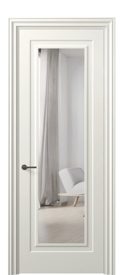 Межкомнатная дверь Mascot 8403 Матовый жемчужный Двустороннее зеркало, триплекс Цена 524000 AMD | Volhovec