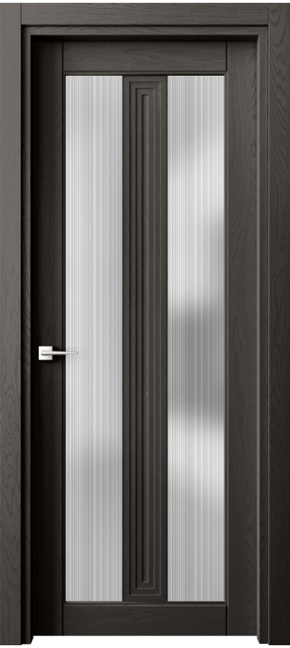 Дверь межкомнатная Эго 6122 Дуб антрацит Сатинированное стекло "Дождь" Гладкий наличник Ego ДАН Цена 133540 ₽ Наличники уже входят в базовый комплект. Фабрика дверей Волховец 8 (800) 551 43 19 Межкомнатная дверь Эго 6122 Дуб антрацит Сатинированное стекло "Дождь" Цена 133540 ₽ | Volhovec