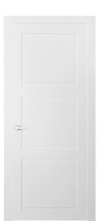 Межкомнатная дверь Нео Классик 8003 Матовый белоснежный  Цена 70290 ₽ | Volhovec