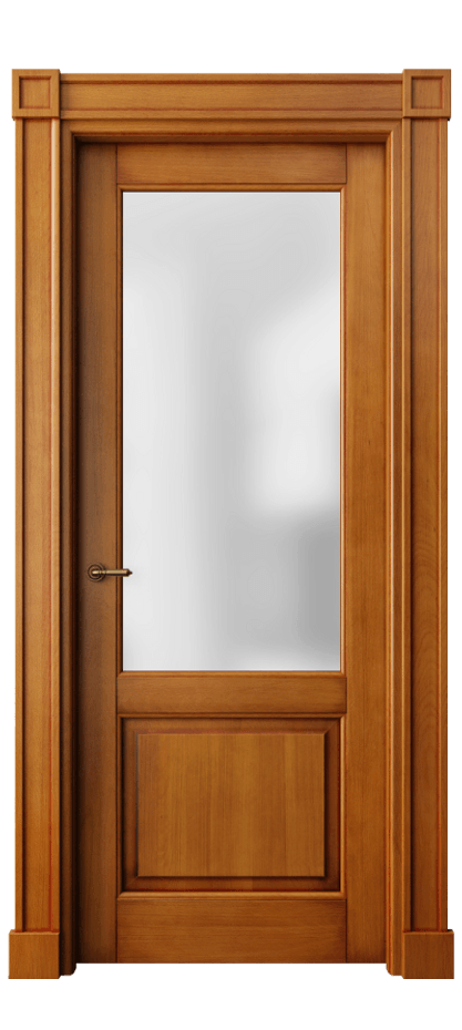 Межкомнатная дверь Toscana Plano 6302 Бук светлый с патиной Сатинированное стекло Цена 164510 ₽ | Volhovec