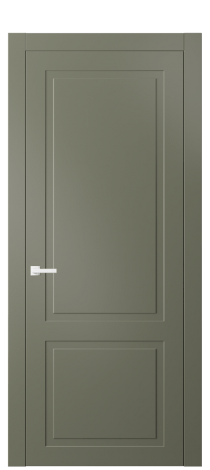 Межкомнатная дверь Нео Классик АКП 8002 Матовый оливковый тёмный  Цена 76340 ₽ | Volhovec