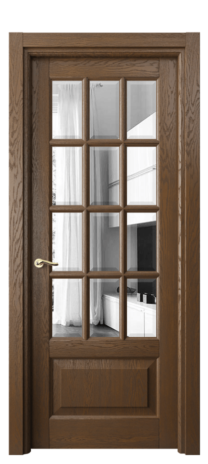 Дверь межкомнатная Лигнум 0728 Дуб королевский брашированный Двустороннее зеркало с фацетом, триплекс Гладкий наличник ДКР.Б Цена 196900 ₽ Наличники уже входят в базовый комплект. Фабрика дверей Волховец 8 (800) 551 43 19 Межкомнатная дверь Лигнум 0728 Дуб королевский брашированный Двустороннее зеркало с фацетом, триплекс Цена 196900 ₽ | Volhovec