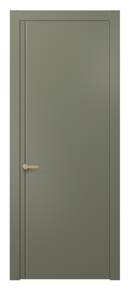 Межкомнатная дверь Alba 8644 Матовый оливковый тёмный  Цена 52800 ₽ | Volhovec