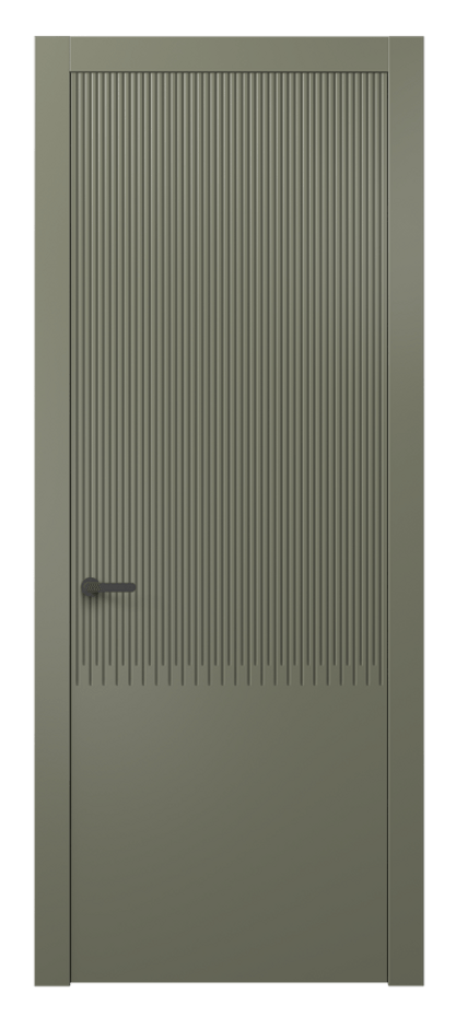 Межкомнатная дверь Dune АКП 8627 Матовый оливковый тёмный  Цена 58850 ₽ | Volhovec