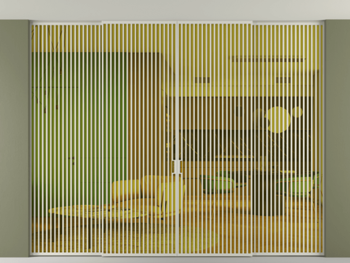 Перегородка Формато внутри проёма скрытое крепление в потолок 4 створки АЛПР 040.06 Алюминий тёплый серый Прозрачное жёлтое стекло, триплекс. Цена 882210 ₽ 1. Полотно 4 шт. (800/2100 мм)
2. Комплект установки раздвижной системы
3. Базовый комплект фурнитуры
4.Ручка Рондо. Фабрика дверей Волховец 8 (800) 551 43 19 Перегородка Формато внутри проёма скрытое крепление в потолок 4 створки АЛПР 040.06 Алюминий тёплый серый Прозрачное жёлтое стекло, триплекс Цена 882210 ₽ | Volhovec