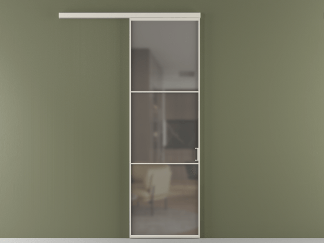 Перегородка Формато вдоль стены 1 створка АЛПР 040.03 Алюминий облачно-серый Сатинированное серое стекло, триплекс. Цена 116690 ₽ 1. Полотно (800/2100 мм)
2. Комплект установки раздвижной системы
3. Базовый комплект фурнитуры
4.Ручка Рондо. Фабрика дверей Волховец 8 (800) 551 43 19 Перегородка Формато вдоль стены 1 створка АЛПР 040.03 Алюминий облачно-серый Сатинированное серое стекло, триплекс Цена 116690 ₽ | Volhovec