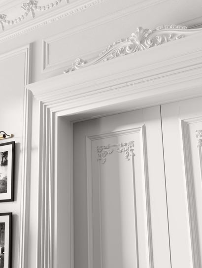 Декоративный карниз с короной