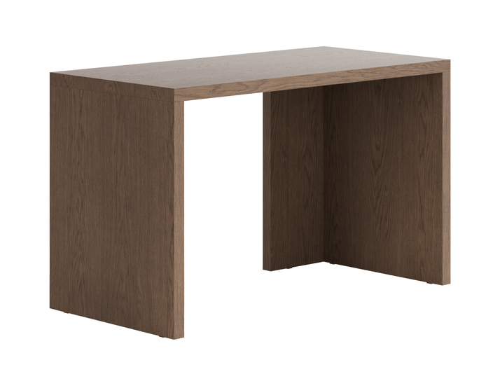 Мебель Стол Module письменный с двумя опорами. Цвет Дуб серый матовый. Материал Шпон Naturwood. Коллекция Стол Module письменный с двумя опорами. Картинка.