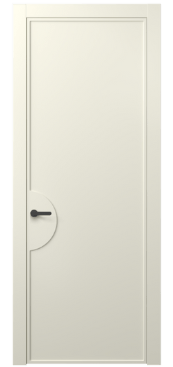 Дверь межкомнатная АКП 8604 ММБ. Цвет Матовый молочно-белый. Материал Гладкая эмаль. Коллекция Frame. Картинка.