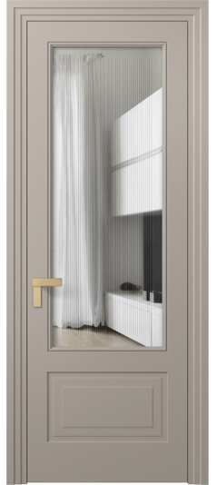 Межкомнатная дверь 8342 МБСК Прозрачное стекло с гравировкой Rocca. Цвет Матовый бисквитный. Материал Гладкая эмаль. Коллекция Rocca. Фото. Дверь межкомнатная 8342 МБСК Прозрачное стекло с гравировкой Rocca. Цвет Матовый бисквитный. Материал Гладкая эмаль. Коллекция Rocca. Картинка.