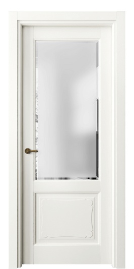 Дверь межкомнатная 6322 БЖМ САТ-Ф. Цвет Бук жемчуг. Материал Массив бука эмаль. Коллекция Toscana Elegante. Картинка.