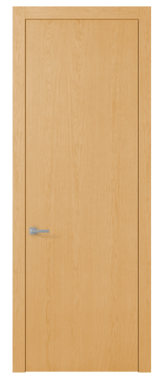 Дверь межкомнатная 0010 ДЗЛМ. Цвет Дуб золотой матовый. Материал Шпон Naturwood. Коллекция Planum. Картинка.