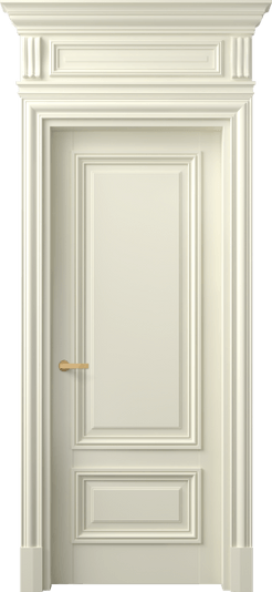 Дверь межкомнатная 7307 БМБ. Цвет Бук молочно-белый. Материал Массив бука эмаль. Коллекция Antique. Картинка.
