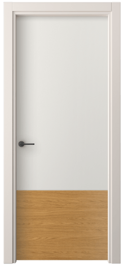 Дверь межкомнатная 4229 ПЭБЛ. Цвет ПЭТ белоснежный. Материал ПЭТ. Коллекция Фридом. Картинка.