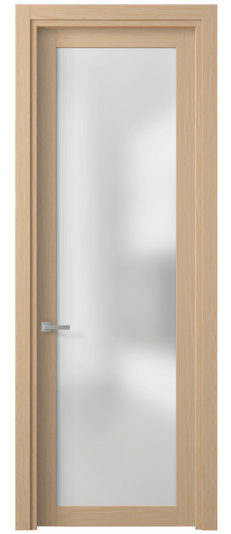 Межкомнатная дверь 2102 МШДМ САТ. Цвет Дуб молочный. Материал Мультишпон. Коллекция Planum. Фото. Дверь межкомнатная 2102 МШДМ САТ. Цвет Дуб молочный. Материал Мультишпон. Коллекция Planum. Картинка.
