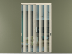 Перегородка Формато внутри проёма 2 створки