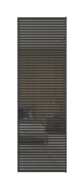 Межкомнатная дверь АЛПЛ040.06 Stopsol Grey ЧЕР. Цвет Алюминий Черный. Материал Алюминий. Коллекция Формато. Фото. Дверь межкомнатная АЛПЛ040.06 Stopsol Grey ЧЕР. Цвет Алюминий Черный. Материал Алюминий. Коллекция Формато. Картинка.