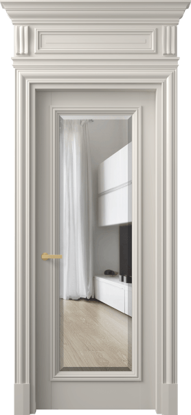 Межкомнатная дверь 7300 МОС ПРОЗ Ф. Цвет Матовый облачно-серый. Материал Гладкая эмаль. Коллекция Антик. Фото. Дверь межкомнатная 7300 МОС ПРОЗ Ф. Цвет Матовый облачно-серый. Материал Гладкая эмаль. Коллекция Антик. Картинка.