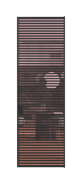 Межкомнатная дверь АЛПЛ040.06 ПРОЗ РОЗ ЧЕР. Цвет Алюминий Черный. Материал Алюминий. Коллекция Формато. Фото. Дверь межкомнатная АЛПЛ040.06 ПРОЗ РОЗ ЧЕР. Цвет Алюминий Черный. Материал Алюминий. Коллекция Формато. Картинка.