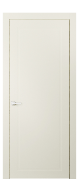 Дверь межкомнатная 8001 ММБ. Цвет Матовый молочно-белый. Материал Гладкая эмаль. Коллекция Нео Классик. Картинка.