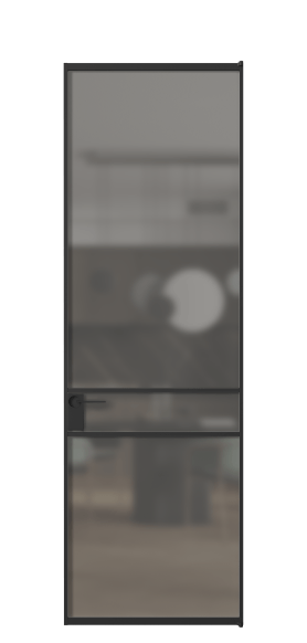 Межкомнатная дверь АЛПЛ040.02 Серый сатин триплекс ЧЕР. Цвет Алюминий Черный. Материал Алюминий. Коллекция Формато. Фото. Дверь межкомнатная АЛПЛ040.02 Серый сатин триплекс ЧЕР. Цвет Алюминий Черный. Материал Алюминий. Коллекция Формато. Картинка.