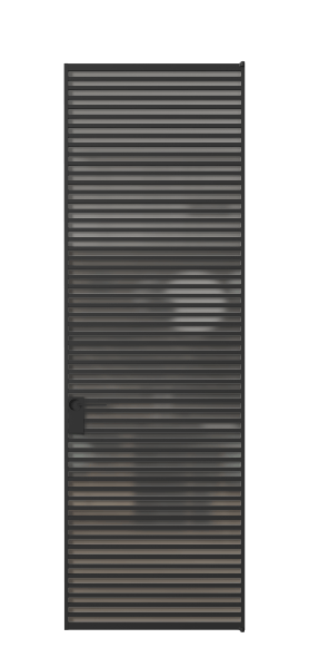 Межкомнатная дверь АЛПЛ040.06 Серый сатин триплекс ЧЕР. Цвет Алюминий Черный. Материал Алюминий. Коллекция Формато. Фото. Дверь межкомнатная АЛПЛ040.06 Серый сатин триплекс ЧЕР. Цвет Алюминий Черный. Материал Алюминий. Коллекция Формато. Картинка.