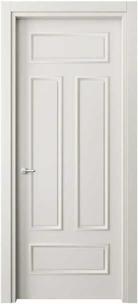Дверь межкомнатная 8143 МСР. Цвет Матовый серый. Материал Гладкая эмаль. Коллекция Париж. Картинка.