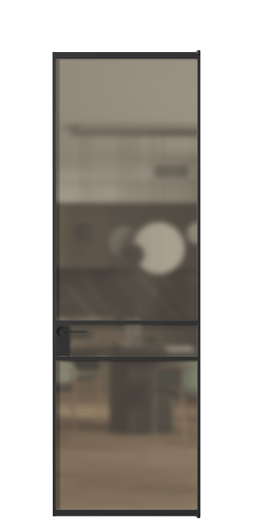 Межкомнатная дверь АЛПЛ040.02 Бронза сатин триплекс ЧЕР. Цвет Алюминий Черный. Материал Алюминий. Коллекция Формато. Фото. Дверь межкомнатная АЛПЛ040.02 Бронза сатин триплекс ЧЕР. Цвет Алюминий Черный. Материал Алюминий. Коллекция Формато. Картинка.